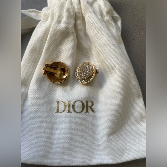 Christian Dior clip-on earrings-vintage - Picture 3 of 5